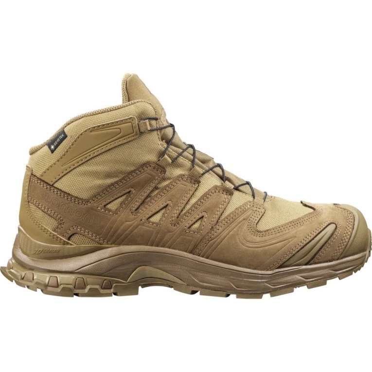 Botas Tácticas Salomon Xa Forces Mid GTX Mujer Marrom | MX QUAR137